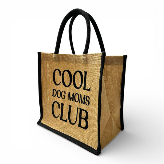 Jutetasche - COOL DOG MOMS CLUB