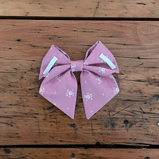 Trachtenschleiferl THERES - Gr. S - rosa-weiß