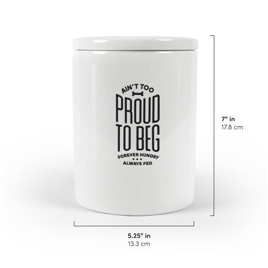 Leckerli-Keramikdose - Forever Hungry