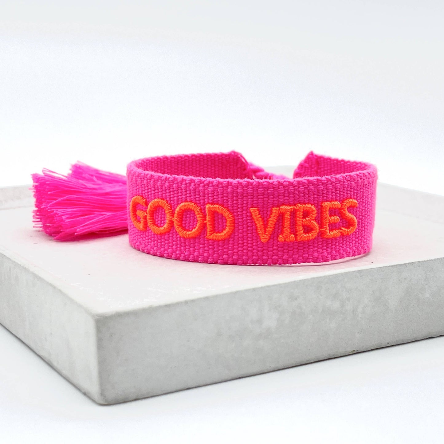 Statement-Armband - GOOD VIBES