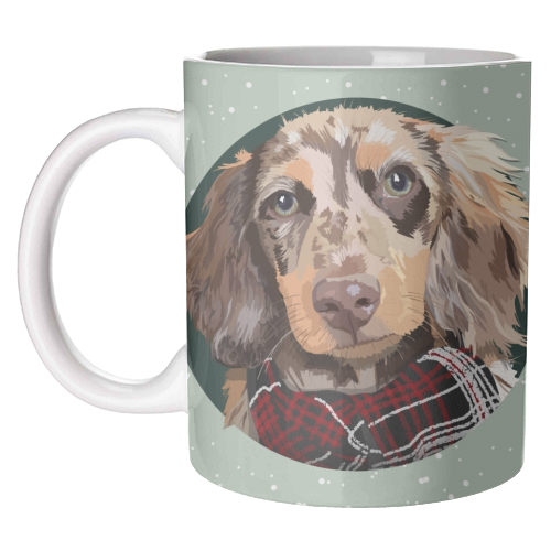 Tasse - Weihnachts-Dackel