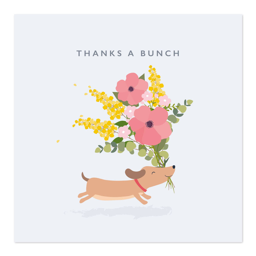 Grußkarte - THANKS A BUNCH