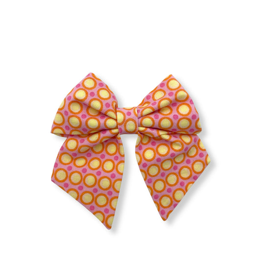 Schleife RUBY - retro pink - Gr. S