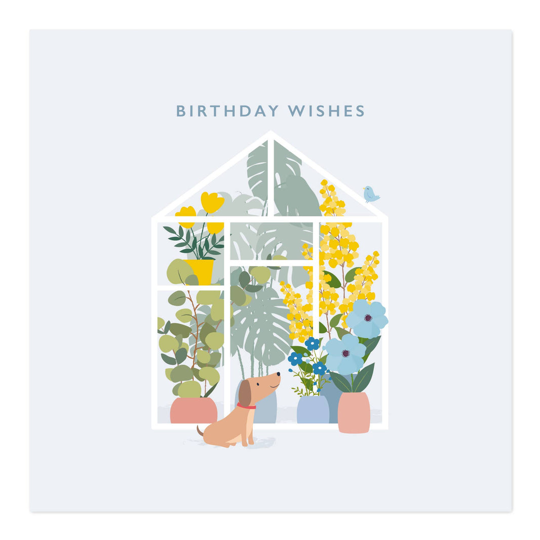 Grußkarte - BIRTHDAY WISHES