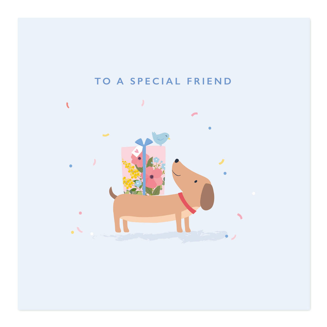 Grußkarte - TO A SPECIAL FRIEND