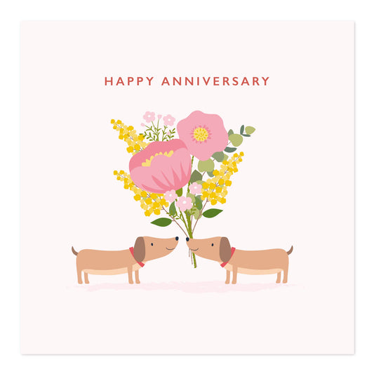 Grußkarte - Happy Anniversary