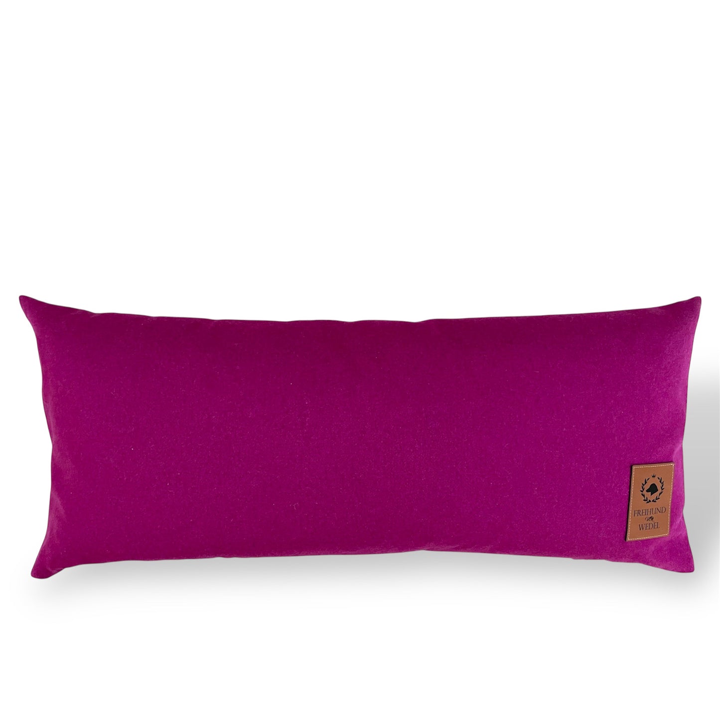 Dekokissen DAAACKEL - 30x70cm - fuchsia-lichtgrau