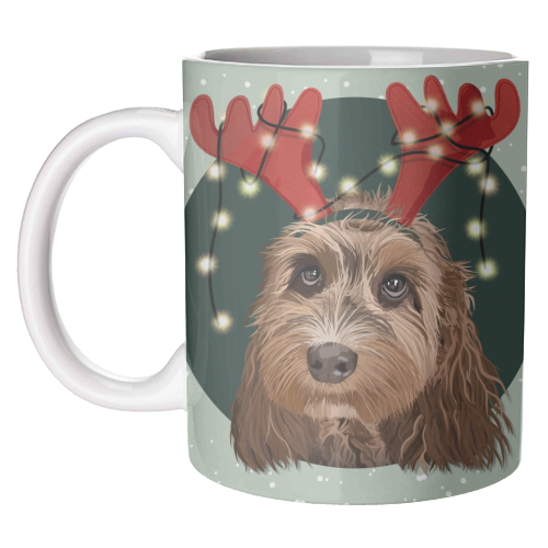 Tasse - Weihnachts-Cockapoo