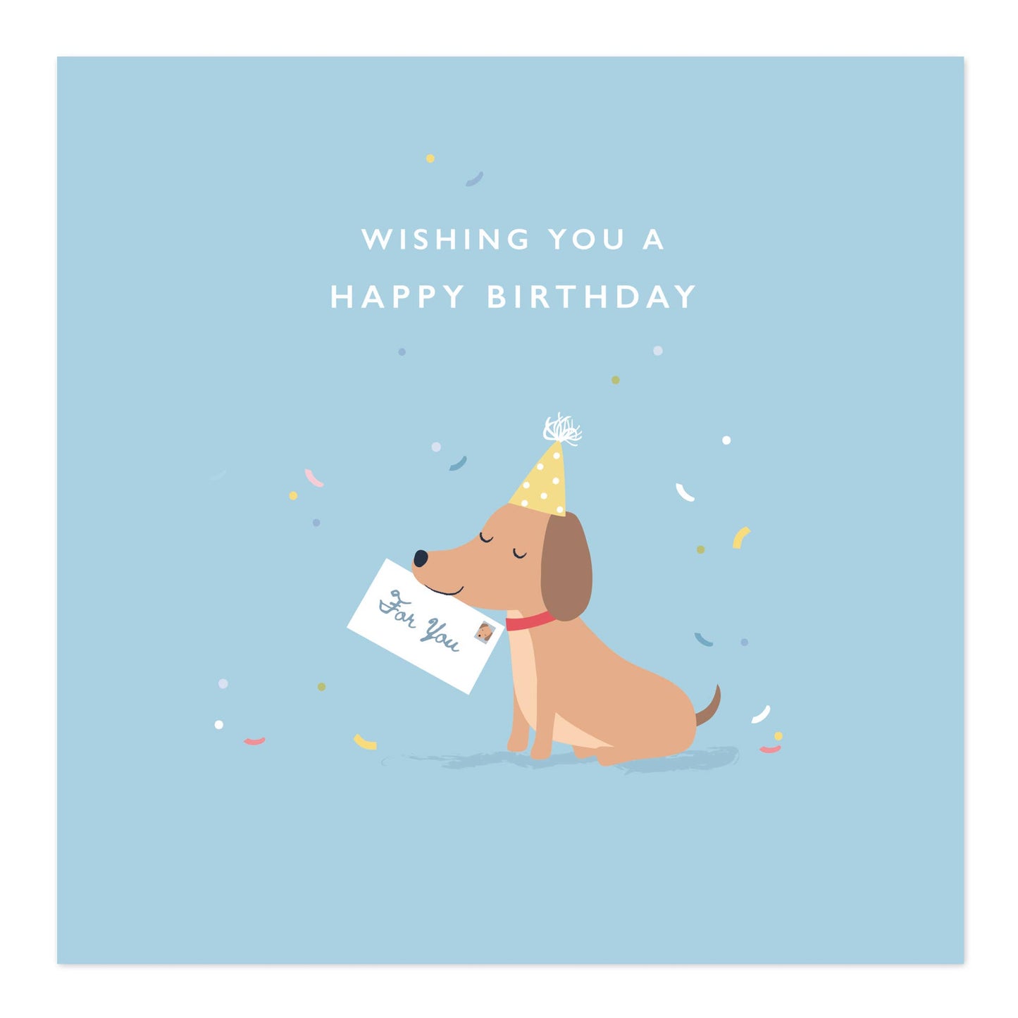 Grußkarte - Wishing You A Happy Birthday