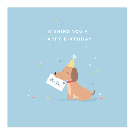 Grußkarte - Wishing You A Happy Birthday