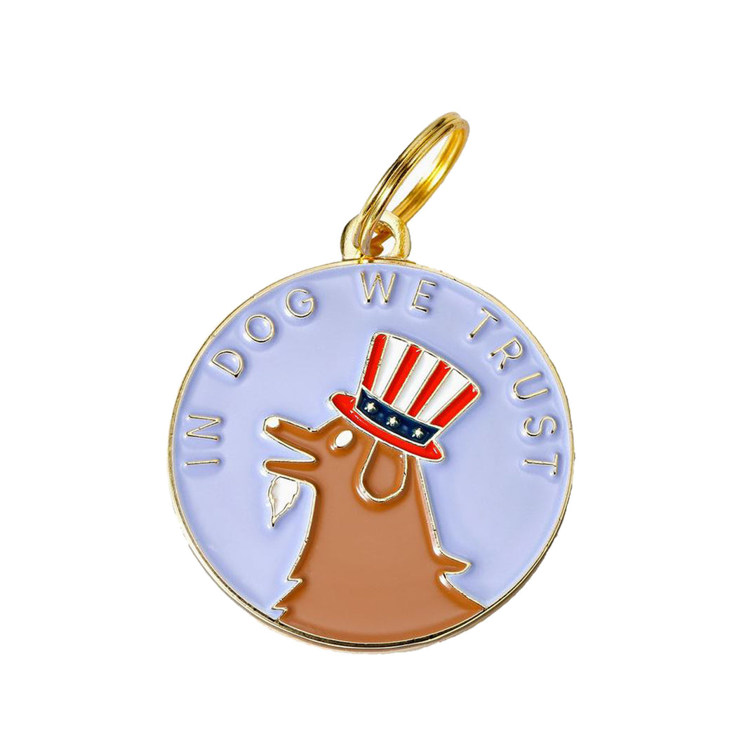 Hundemarke - IN DOG WE TRUST